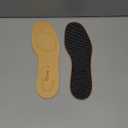 pedag Leather Insole with Sweat Wicking Carbon Layer, Handmade in Germany, Fits Pumps and Dress Shoes, Tan, US M14 / EU 47