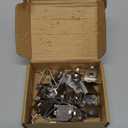 920158 Freezer Shelf Clip,Stainless Steel Shelf Clip for Refrigerator,Freezer Cooler Shelf Support,Replacement Shelf Square Buckles Clips (16)