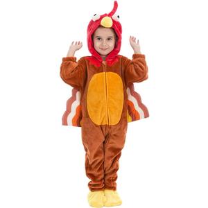 HSCTEK Baby Thanksgiving Costumes for Newborn, Infant & Toddler Boys Girls (6-9Months, Orange)
