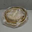 Hedume 3-Piece Cake Stand Set, Round Metal Cake Stands, Dessert Cupcake Pastry Candy Display Plate for Wedding, Event, Birthday Party