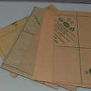 ToolinHand Colored Acrylic Sheets 8*12 inch 1/8" Thick (2.8~3mm) Red Transparent Cast Acrylic Plexiglass Board for Sign, DIY Project, Laser Cutting, Wedding, Craft, Picture Frame, Engraving（5 Pieces）