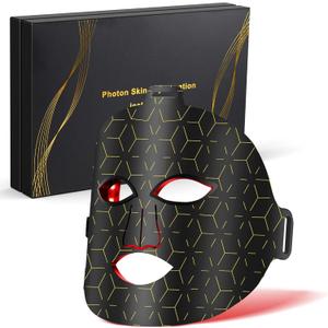 Red Light Therapy for Face, 7 Modes Portable Led Face Mask Light Therapy with Remote, Near-Infrared 850nm Wavelength with Timing Function for Anti-Aging Skincare at Home and Travel Red Light Therapy for Face, 7 Modes Portable Led Face Mask Light Therapy with Remote, Near-Infrared 850nm Wavelength with Timing Function for Anti-Aging Skincare at Home and Travel