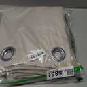 NICETOWN Natural Room Darkening Curtains 102" Long for Boho Farmhouse Home Decoration, 55" Wide, Set of 2, Window Treatment Total Privacy Drape Panels for Bedroom Living Room