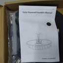 Solar Fountain Water Pump for Bird Bath, Floating Solar Powered Water Fountain Pump for Bird Bath, Garden, Pond, Pool, Outdoor (1.4W)