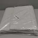 godehone Shower Mats Non Slip Without Suction Cups, PVC Loofah Bathroom Mats, Loofah Mats for Shower and Bathroom, Quick Drying, 23.6 47.2 Inch, White