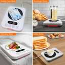 Sourdough Starter Warmer with Sourdough Bread Starter Kit, Abnaok Precise 1F Thermostat Control (70-180F) Timer Sour Dough Warmer Pad, Smart memory Warming On/Off