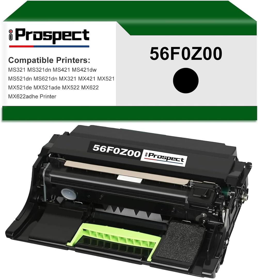 56F0Z00 Remanufactured Imaging Unit, 60,000 Pages Compatible for 56F0ZA0 Drum for MS321dn MX321adn MS421dn MS421dw MX421ade MS521dn MX521de MX521ade MS621dn MS622de Printer,