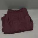 G Gradual Women's Pants with Deep Pockets 7/ 8 Stretch Sweatpants for Women Athletic, Golf, Lounge, Work (Wine Red, 3X-Large)