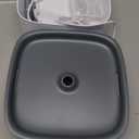 Veken Innovation Award Winner 95oz/2.8L Pet Fountain, Automatic Cat Water Fountain Dog Water Dispenser with Replacement Filters, Gifts for Christmas, Cats, Dogs, Multiple Pets (Grey, Plastic)