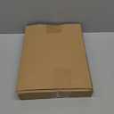 Double -Deck Clear Lunch Bag for Work with Adjustable Shoulder Strap and Top Compartment for Work, Picnic, Beach, School