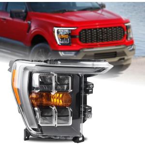 Headlight Fits 2021-2023 Ford F150 F-150 XLT/Lariat Right Passenger Side
