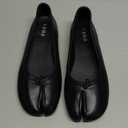 VBDB Tabi Ballet Flats Shoes for Women Rounde Toe Wide Width Split Toe Low Heel Comfortable Flats Shoes Size 8.5