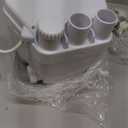 Upgraded 1 HP Utility Sink Pump PCB Function Upflush to 36FT 2200GPH Under Sink Pump with 3 Water Inlets 1 Outlets Macerating Toilet System for Sink Shower Wash Bin Urinal Kitchen Basement