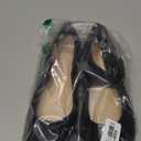 BABUDOG Womens Mary Jane Flats with Strap,Faux Suede Black Flats Shoes,Flats Shoes Women Dressy Comfortable (9)