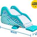 WOW Sports Wiggler Inflatable Sprinkler Slide with Center Bump - Garden Hose Attachment - Backyard Water Play - Kids & Adults