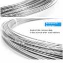 12Gauge(2mm) 304 Stainless Steel Solid Wire, Steel Wire for Crafts,DIY Projects,Sculpting Jewelry Making (12Gauge-2.2pound)