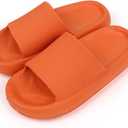 SEVENHILL Pillow Slippers for Women and Men Indoor Outdoor Non-Slip Quick Drying Slides and Sandals