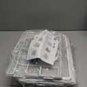 Marbrasse Desk Organizer and Accessories4-Tier Paper File Letter Tray Accessories & Workspace Desk Organizers with Drawer and 2 Pen Holders for School Home Office Supplies (White)