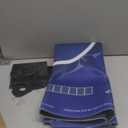 RUINAER Mahjong Mat for Table, 31.5" x 31.5" Non-Slip Noise Reduction with Storage Bag, Mahjong Mat with Rules for Table, Mat for Gifts, Mahjong, Poker, Board Games, Dominoes