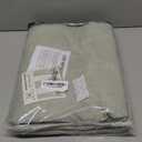 H.VERSAILTEX Bedroom Curtains Blackout, Sage Green Linen Blackout Curtains 84 Inches Long, 100% Blackout Thermal Textured Linen Look Curtain Draperies Grommet with White Liner, 2 Panels