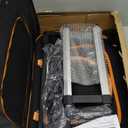 Large Cat Carrier with Wheels, Rolling Cat Carrier, 24"x 15"x 15.4" Dual Independent Spaces Pet Carrier with Wheels for 2 Cats up to 50 LBS, Ideal for Travel, Walking and Camping(NOT for TSA)