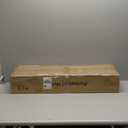 Portable Pickleball Net Set with Wheels, Regulation Size 22 FT & Half Court 11 FT, Steady Metal Frame Pickle Ball Net Set System with Carry Bag for Backyards, Driveways, and Garages (Black&Yellow)