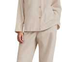 UPTRIS Womens Pajamas Sets 2 Piece PJs Lounge Sets, Long Sleeve Button Down Sleepwear Notch Collar Soft Outfits with Pockets (XX-Large)