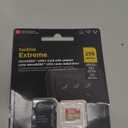 SanDisk 256GB Extreme microSDXC UHSI Memory Card with Adapter  Up to 190MB/s, C10, U3, V30, 4K, 5K, A2, Micro SD Card  SDSQXAV256GGN6MA