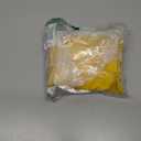 Lukovee Dog Raincoat, Adjustable Dog Rain Jacket with Clear Hooded Double Layer for Dogs Puppies, Waterproof Rain Coat Poncho with Reflective Storage Pocket & Rim (Yellow, S)