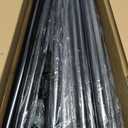 8 Pack String Light Poles for Deck,5 Ft String Light Poles for Outside with Fixing Clips,Metal Poles for Outdoor String Lights, Hanging Light Poles for Fence Garden Backyard Wall Bistro (8 PACK)
