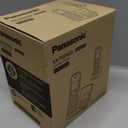 Panasonic Cordless Phone with Answering Machine, Advanced Call Block, Bilingual Caller ID and High-Contrast Display, Expandable System with 2 Handset Cordless Telephones - KX-TGD832M (Metallic Black)