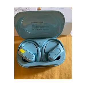 occiam Wireless Earbuds Bluetooth 5.3 Sport Headphonese with LED Charging Case, 90H Playback Sweatproof Over Ear Running Ear Buds with Earhooks Workout Earphones for iOS Android, Blue