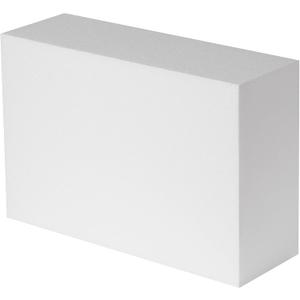 Crafare 1Pack Craft Foam Blocks 12X8X4in Polystyrene Foam Bricks Square for Arts School Projects Sculptures Floral Arrangements Modeling and Centerpieces