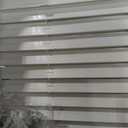 Ekena Millwork Lifetime Vinyl LL1S14X05200WH Standard Cathedral Top Center Mullion, Open Louver Vinyl Shutters, w/Installation Shutter-Lok's & Matching Screws (Per Pair), 14 1/2"W x 52"H, White, 14.5-in. W x 52-in. H