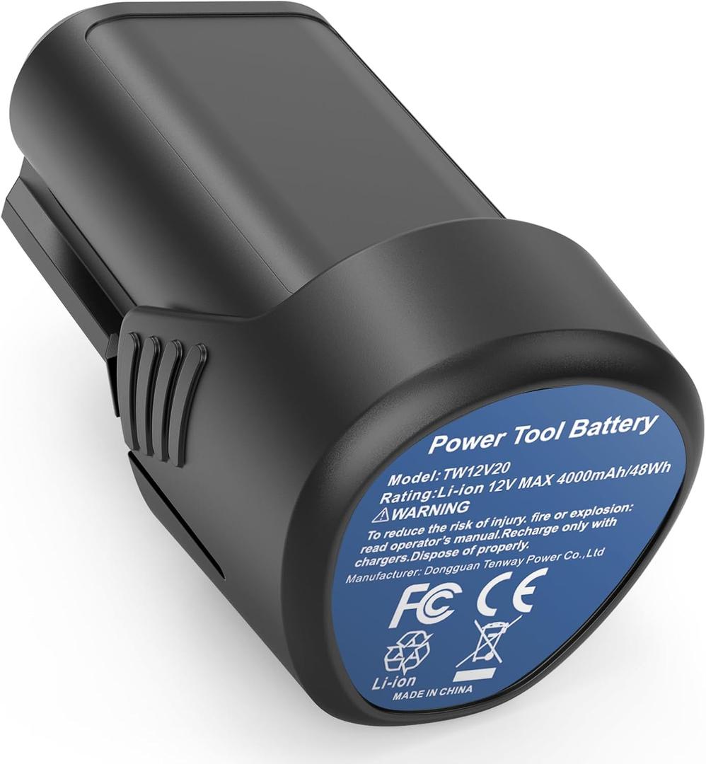 Futurebatt 12V Replacement Battery for Dremel B815-01 B816-01 8240 8250 8260 Cordless Tools 4.0Ah Lithium ion Battery 1 Pack (Not for Dremel 8200,8220, 8300)