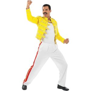 fun shack 80s Rock Costume for Men, Rocker Outfit, 80s Band Attire, Men's Singer Costume, Retro Rocker Look (Medium)