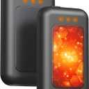 Hand Warmers Rechargeable, 6400mAh Electric Hand Warmers, AI Smart Chips 20Hrs Long Safe Heat, Portable Pocket Heater, Outdoor Camping Hunting Golf Accessories (2-Pack Grey)