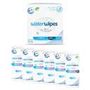WaterWipes Sensitive Whole Body Cleansing Wipes, 99.9% Purified Water, XL Textured Wipes, Incontinence Care, Fragrance Free, 180 Count (30 Count (Pack of 6))