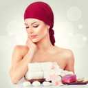 Syhood 6 Pieces Head Scarf for Women Slip on Pretied Head Scarves Cancer Headwear Turban Hat Beanie Wrap (Mix Color)