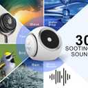 White Noise Machine, 30 Soothing Sounds Options Including Fan, Nature & White Noise, Sleep Timer, Bluetooth, Adjustable Volume, Sleep Sound Machine for Adults iTOMA 318