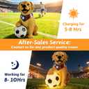 World Cup 2026 Decor, World Cup Gifts for Sports Fans, Solar Outdoor Garden Statues Lights, Dog Sculpture Garden Decor, Unique Housewarming & Yard Decoration Gifts for Women, Men, Daughter