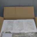 HuisMier 3 Lights Kitchen Island Lighting, Farmhouse Brushed Brass Pendant Light Fixtures with Clear Glass Shades, Modern Linear Island Lights for Kitchen Dining Room Bar Foyer