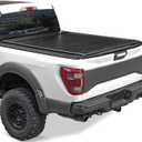 Retractable Tonneau Cover Compatible with 1999-2023 F250 F350 SuperDuty 6.8ft Bed (81.9")