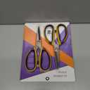 2 x [Iron Castle] Heavy Duty Multi-purpose Scissors for Kitchen, Garden, Office and Craft. All Purpose Shears for Meat, Poultry, Fish, and Paper. (2-Pack)