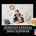 Demotivational Calendar 2026 Monthly Wall Demotivator 12 Month | American Made In The USA