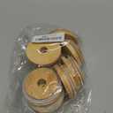 12 Pieces 16oz Bamboo Lids for Glass Cups, Wooden Lids for Beer Can Jars, Mason Jar Covers with Straw Hole 70 Mm/2.75 Inch Replacement Covers, Glasses and Straw Not Included