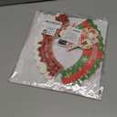 128 Pieces Christmas Cupcake Toppers Wrappers Party Supplies Favors - Snowman Santa Claus Reindeer Elf Gnome Gingerbread