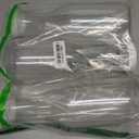 Clear Plastic Water Pitchers Carafes with Flip top Lids Heavy Duty Beverage Pitcher Jug for Juice or iced Coffee Great for Mimosa bar Restuarants ot Schools (3, 50 OZ)