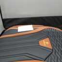 FLORICH Leather Seat Covers, Seat Covers Full Set, Car Seat Protectors 5 Seats,Automotive Seat Covers Fit for Most Cars Trucks-Brown&Black
