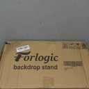 Backdrop Stand 108ft (WH) Adjustable Backdrop Support Ground Kit Photography Photo Shoot Backdrop Stand for Parties with Sandbags, Spring Clips, Carrying Bag